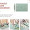 Silicone Non-Stick Pastry Mat with Wooden Rolling Pin Set, Kitchen Baking Dough Accessory Featuring 3