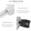 Computer hoofdrack, torenstandaard, pc-vloerstandaard, bureau-pc, pc-gamingaccessoires 4