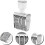 Portable Date Stamp Handle Date Stamper for Daily Use Stamp Multi-use Function 8