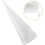 Lot de 3 poches à douille réutilisables en coton, résistantes et souples, blanches. 7