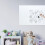 Tableau blanc effaçable à sec autocollant pour mur, réutilisable 3
