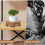 Socle de rangement pour objets d'art, présentoir hexagonal en bois, multifonctionnel 5