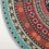 Boho-Teppich, rund, 60 cm, Polyester, waschbar, pflegeleicht, farbenfroher Boho-Teppich 7