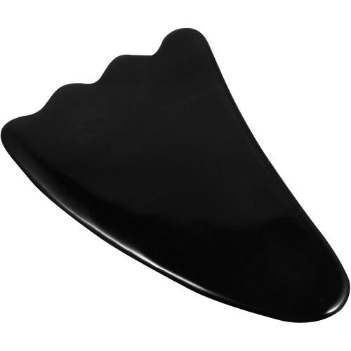 Handheld Horn Scraper Massaging Board Natural Scrapping Tool for Back Scratch Relief Home Massage Tools 2