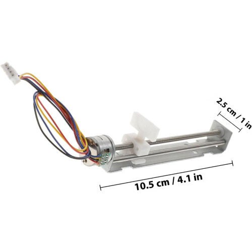 Schrittmotor mit 80-mm-Linearschlitten, DIY-CNC-Frästeile, Mini-Motor-Linearaktuator 1