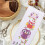 DIY Cross-Stitch Bookmark Kit Printed Pattern, Embroidery Sewing Materials Set for Craft Making 5