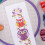 DIY Cross-Stitch Bookmark Kit Printed Pattern, Embroidery Sewing Materials Set for Craft Making 7