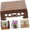 Solid Wood Base Teapot Holder for Decorative Statue Buddhism Wooden Display Base Ceramic Stones 6