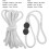 Solid Stiff Comedy Rope Trick Prop for Stage Shows Birthday Parties Flexible and Illusion 2