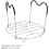 Stainless Steel Steaming Rack with Silicone Handle High Reliability Stable Characteristics 2
