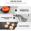 Stainless Steel Steaming Rack with Silicone Handle High Reliability Stable Characteristics 3