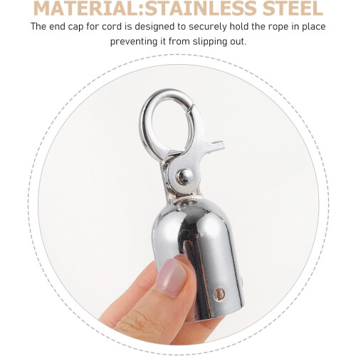 Seilendstopper, Seilendkappen, Seilstopper aus Edelstahl 1
