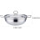 Shabu-Shabu-Topf, 26 cm, Edelstahl, dicker Boden 2