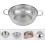 Shabu-Shabu-Topf, 26 cm, Edelstahl, dicker Boden 7