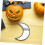 Gothic Self Adhesive Wall Mirror Moon Shape Halloween Decorative Mirror Tiles 5