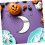 Gothic Self Adhesive Wall Mirror Moon Shape Halloween Decorative Mirror Tiles 8
