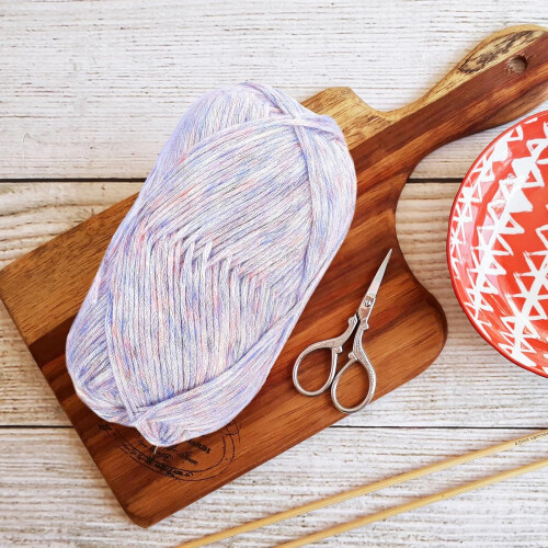 Blue DIY Cotton Rope Cord for Crafts Multipurpose Cotton String for Macrame 2
