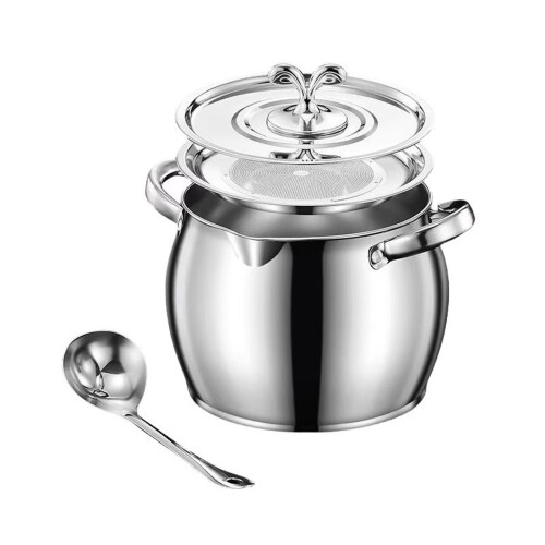 Robuster Metallbehälter mit leicht zu greifenden Griffen-3,5L 2