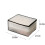 Underbed Folding Plastic Storage Box White Translucent 4