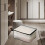 Underbed Folding Plastic Storage Box White Translucent 5