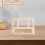 Foldable Wooden Puzzle Lid Easel Bracket Adjustable Angle Puzzle Case Lid Holder 5