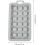 2pcs Silicone Waffle Mold for Baking Cake Making, Reusable and Convenient Silicone Mold 2