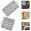 2pcs Silicone Waffle Mold for Baking Cake Making, Reusable and Convenient Silicone Mold 8