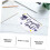 1pc Convenient Makeup Bag Graduation Pattern Stylish Cosmetics Pouch 8