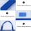 Bulletin Board Storage Bag Organizer for Poster Board Students Large PVC Multi-Purpose Protector 3