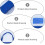 Bulletin Board Storage Bag Organizer for Poster Board Students Large PVC Multi-Purpose Protector 6