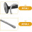 Universal Garment Steamer Replacement Hose with Spray Brush and Sturdy 3