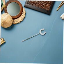 Retro Horseshoe Brooch Suit Brooch for Men Wedding Bouquet Accessory Lapel Pin
