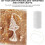 DIY Tapestry Cotton Rope 2mm 200m White Braided Macrame Cord 3