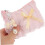 Capacity Makeup Bag Bow Cute Polyester Travel Pouch for Portable Storage Organizer 4
