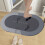 Badkamermat, sneldrogend, antislip, 16x24 inch 4