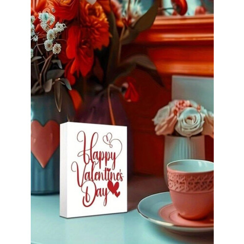 Panneau décoratif acrylique pour la Saint-Valentin 2D 2