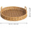 Panier de rangement tressé pour collations, grande capacité, polyvalent, style élégant et chic 2