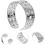 Decorative Toe Ring Ethnic Style Hollowed Ring Adjustable for Women Style 7