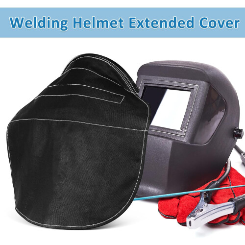 Welding Helmet Rear Extension Cover Welding Accessory Lightweight Fabric Comprehensive 2