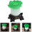 3 st antistatiska alkoholdispenserflaskor med tryckpump 180 ml blå plastflaskor 5
