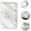 Multipurpose Ceramic Vanity Tray with Marble Pattern, Comfortable to Touch and Smooth Surface 6