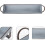 Bandeja multiusos para guardar objetos pequeños, rectangular de hierro con asa, diseño elegante y práctico. 8