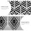 Cake Decoration Molds and Cake Stencils Set, 3 Pieces Baking Tools for Precise Buttercream Designs 3