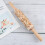 Wooden Rolling Pin Flower Pattern Embossed Design, Timber Material 6