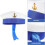Boat Sailor Cosplay Hat round White Polyester Hat with Charming Elegant Style Sturdy Construction Excellent 3