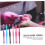 Set di 30 pezzi con forchetta per cuticole e raschietto per cuticole, multicolore, ideale per manicure. 3
