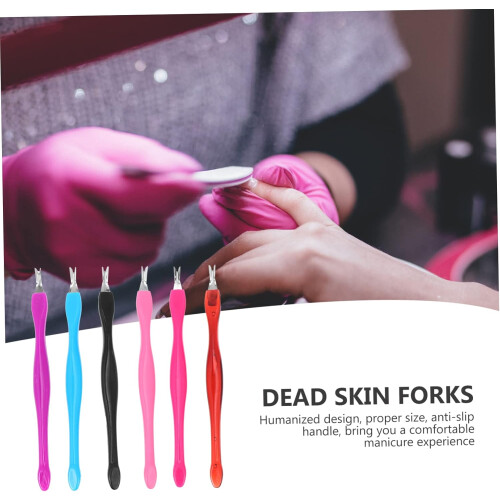 Dead Skin Fork Nail Clipper Cuticle Peeler Scraper Set 30pcs Multi-color Manicure Tool 2