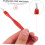 Set di 30 pezzi con forchetta per cuticole e raschietto per cuticole, multicolore, ideale per manicure. 5