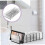 Ακρυλικό Καλλυντικό Display Rack 7-διαμερισμάτων Κουτί Οργανωτή Αποθήκευσης Μακιγιάζ 6