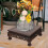 Rectangular Carved Wooden Pedestal Base Stand Smooth Displaying Collectibles Solid Quality Wood Antique 8